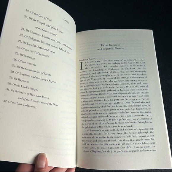 2 for $15 📚 The Baptist Confession of Faith 1689 - Picture 5 of 10